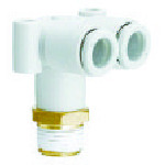 SMC一触管配件分支肘联合4mm R1/8 KQ2LU04-01AS