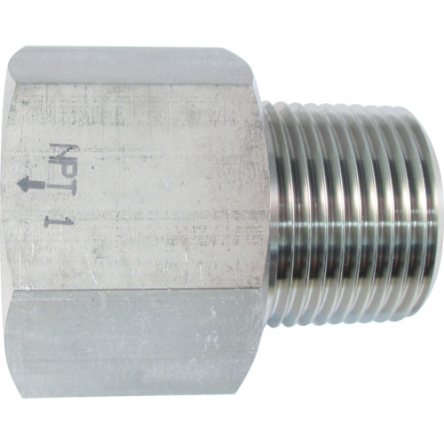 ASOH不锈钢转换器内部和外插座外部PT1 X内部NPT1 NF-8388