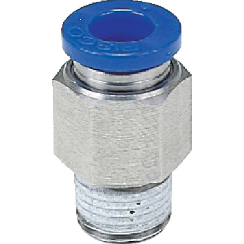 Pisco耐腐蚀的SUS303等效关节直管4螺钉R1/8 SPC4-01