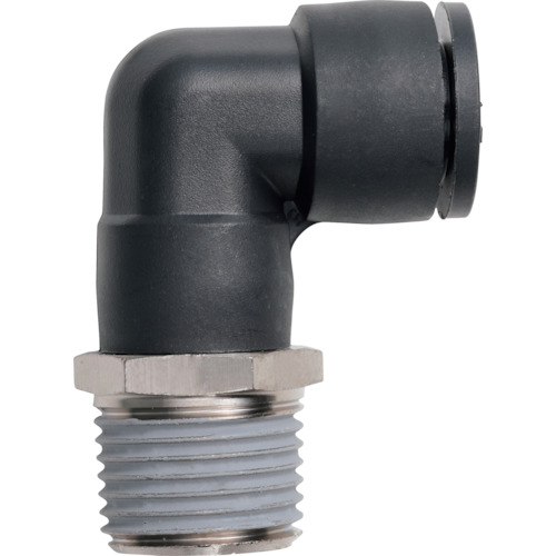 Junkosha一触式M系列肘10mm Pt1/2 PLBM-10-PT1/2-PM