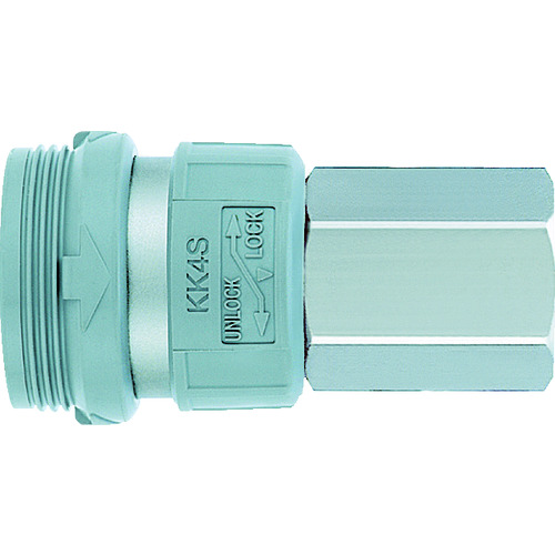 SMC S联轴器插座女性线程类型 KK4S-02F