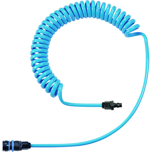 Joplax线圈软管蓝色有效4M T-1005J