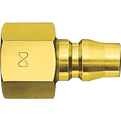 Nitto黄铜高耦合器（雄性线程安装插头）主要R1压力阻力1.5MPA 800PF BRASS