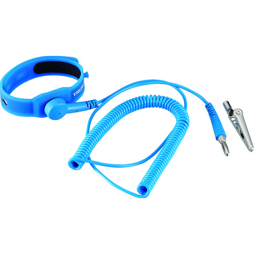 Trusco洁净室腕带绳索有效长度3.0m CRWS-B