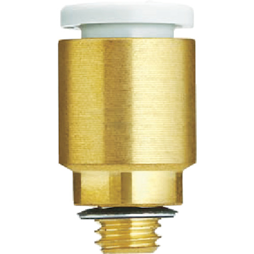 SMC一触管拟合六角孔半联合2mm M3x0.5 KQ2S02-M3G