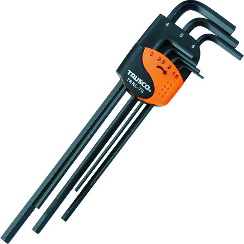 trusco六角扳手套件长7件 TRRL-7S
