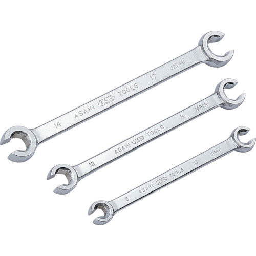 灰双端耀斑螺母扳手10mm x 11mm FW1011