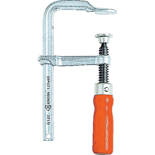 Trusco Ehoma夹具木制手柄最大开放400mm深度120mm G-40C12