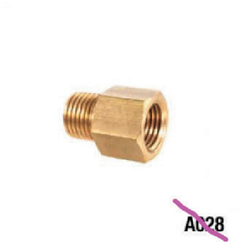 Pulsar Lub-尺寸关节1/4&ldquo; F X 1/4&rdquo; M适配器（由黄铜制成） A028