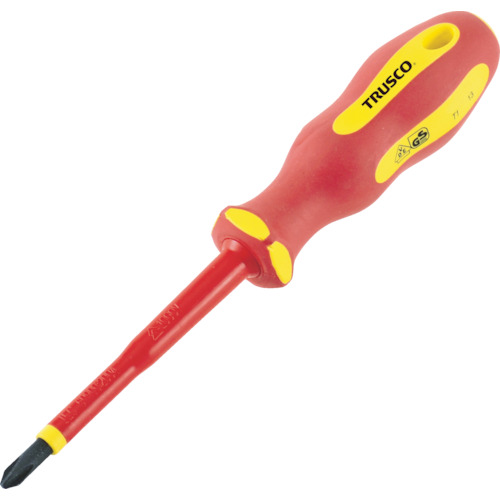 Trusco绝缘驱动器（带有磁铁）（+No.2x100mm） TZD-2-100