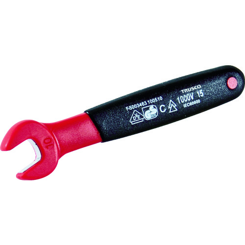 Trusco绝缘单绝缘扳手10mm TZSS-10
