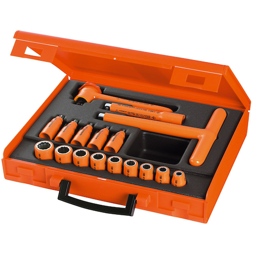 Facom绝缘工具隔热工具集17PCS J.401AVSE