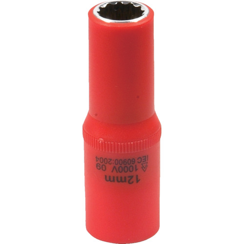 Tech-EV绝缘工具套筒3/8 12mm OLC652012A