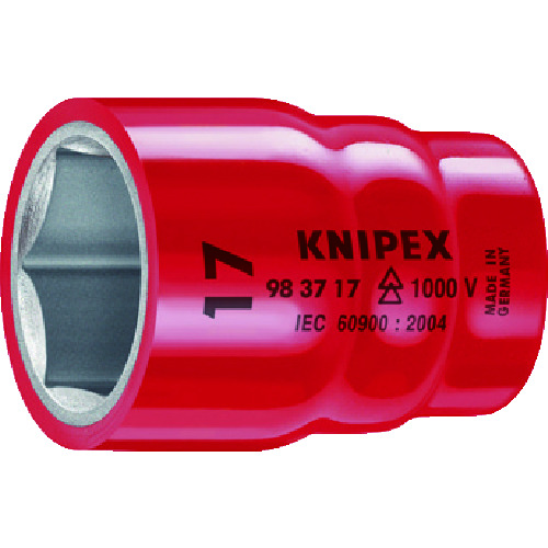 Knipex绝缘插座3/8x17mm 9837-17