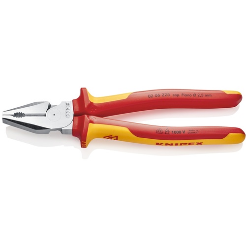Knipex 1000V绝缘钳225mm 0206-225