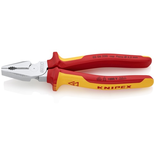 Knipex 1000V绝缘钳200mm 0206-200