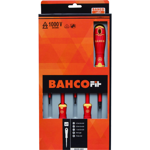 Bahco Fit隔热驾驶员组5 B220.005
