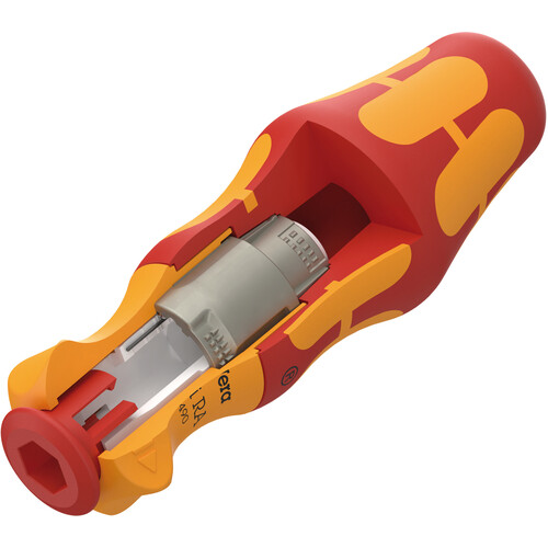 WERA 837 I RA Craft泡沫可替换的位持有器，带有棘轮功能 057490