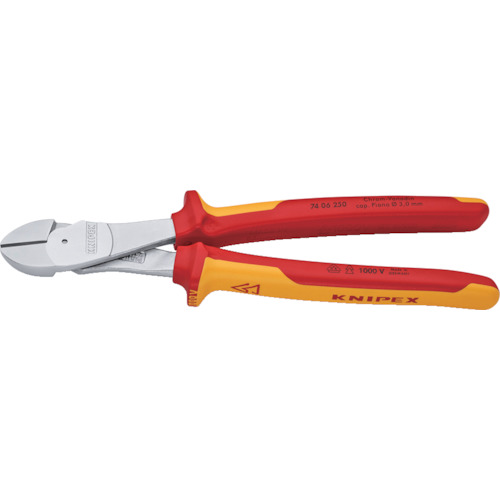 Knipex绝缘1000V强nipper 250mm 7406-250