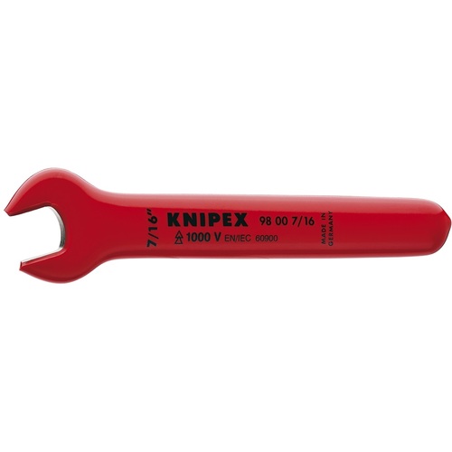 Knipex绝缘单端扳手7/16 9800-7/16