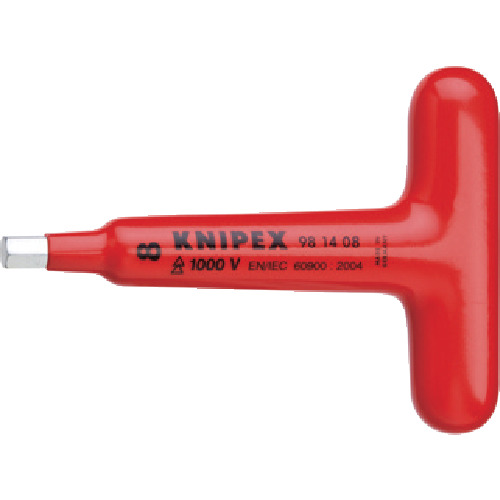 [有限的库存] Knipex绝缘1002VT十六进制扳手8mm 9814-08