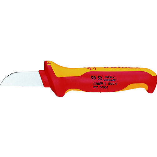 knipex [泡沫包规格]绝缘电刀1000V绝缘 9852SB
