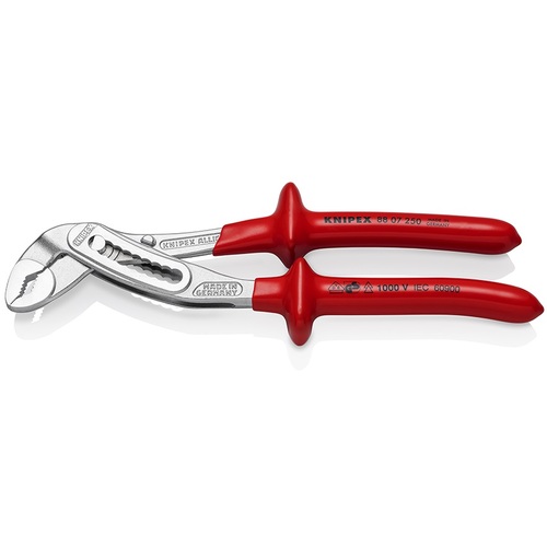 Knipex 1000V绝缘水泵钳250mm 8807-250