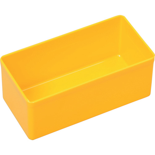 Allit塑料盒Allit零件箱套装欧元，黄色54x108x45mm 456301
