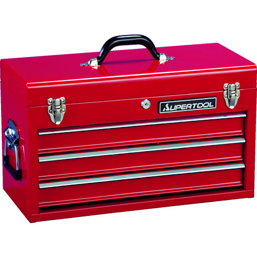 超级工具盒（胸部类型）3层抽屉类型颜色：红色尺寸：505 x 233 x 300毫米 S505R