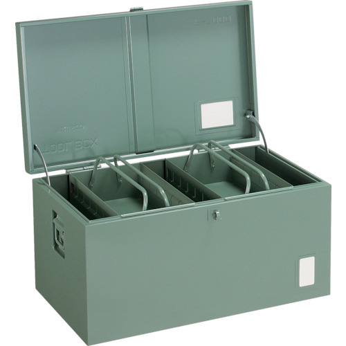 ＴＲＵＳＣＯ　中型车载用工具箱　中皿付　７００Ｘ４２０Ｘ３７０ F-7000