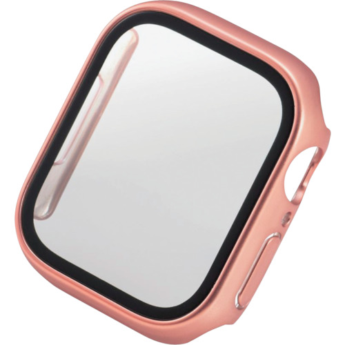 Elecom AppleWatch系列7 41mm全套盒高级玻璃高透明金 AW-21BFCGGD