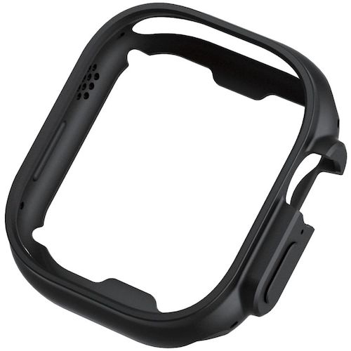 Elecom Apple Watch Ultra 49mm软性保险杠黑色 AW-22CBPUBK