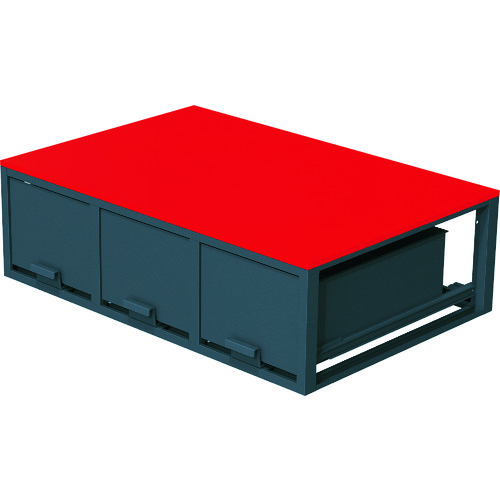 Densan Van橱柜（三排抽屉） SCT-F09