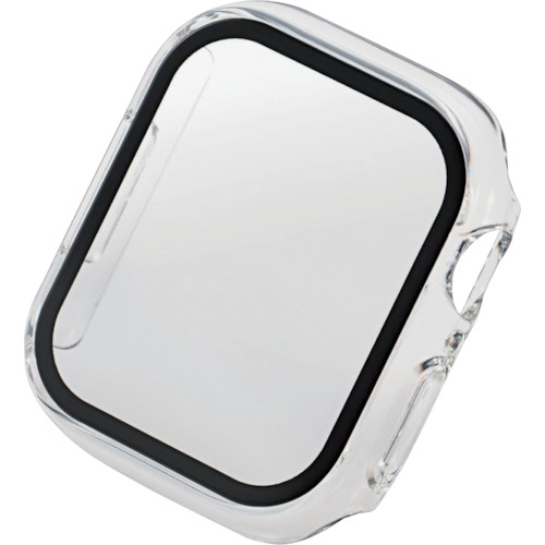 Elecom AppleWatch系列7 41mm全套盒高级玻璃高透明清除 AW-21BFCGCR
