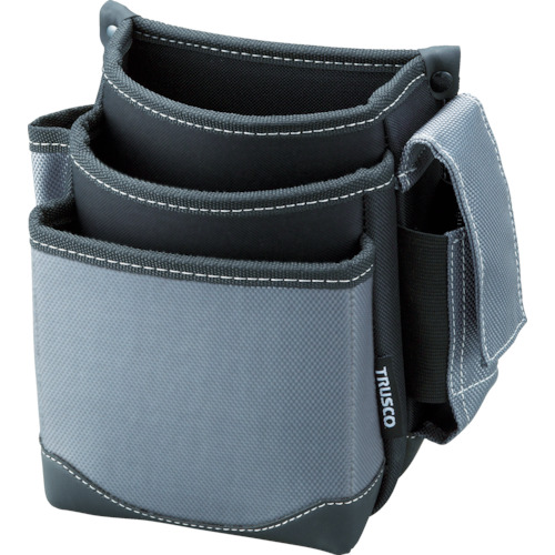 Trusco腰包3层和手机持有人灰色 TWP3-GY