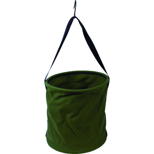 Trusco电工桶&phi;300xH300橄榄单调颜色 TDB-300-OD