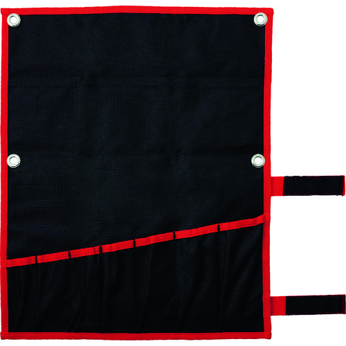 音色滚动工具盒布袋宽度390 x高度480毫米7口袋 BNRM7L