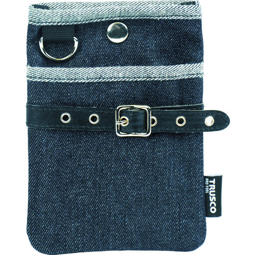 [停产] Trusco [售罄并停产]牛仔布扁平案例标准黑色 TDC-F102