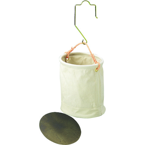 Kozuchi No. 6（白色）画布 - 强大的工具袋300馅饼大钩，电桶带铁板 KB-30-30W