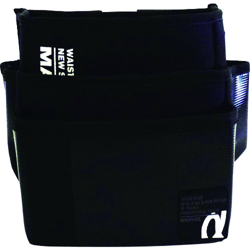 [停产]漫威腰部装备（宽三层腰包）黑色 MDP-93ABKL