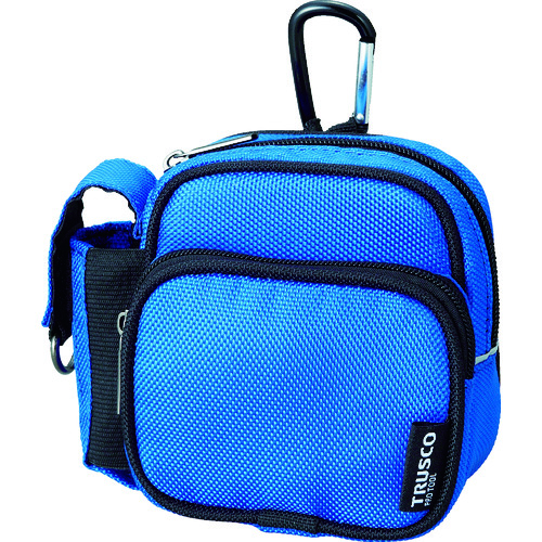 [有限的库存] Trusco [售罄并停产]紧凑的工具盒双重口袋蓝色 TCTC1802-BL