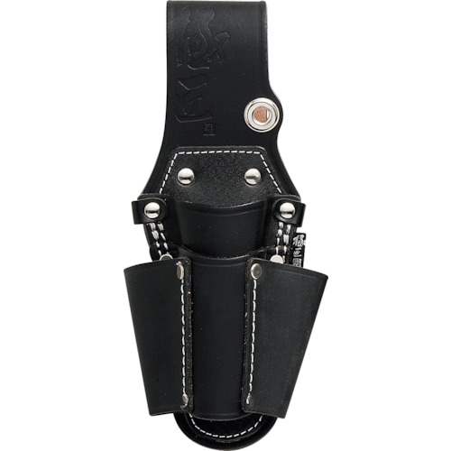 最佳工具：Gokusho，黑色染色的牛皮皮革，钳子（2层） +螺丝刀插入物 GK-2DPD