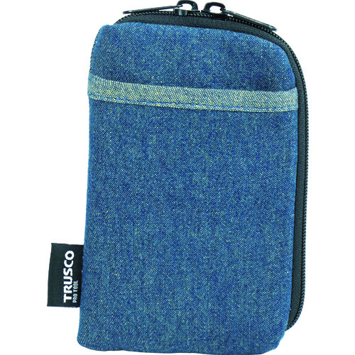 [有限的库存] Trusco [售罄并停产]牛仔智能手机盒2口袋蓝色 TDC-S101