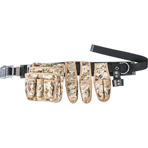 Trusco工作定位腰部工具组5个数字伪装腰包2层 TFC110A-TCMW242SET