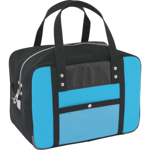 Sananei Boston M宽景点，用于帆布邮件，带有马蹄锁，蓝色 BTMDE-U-09