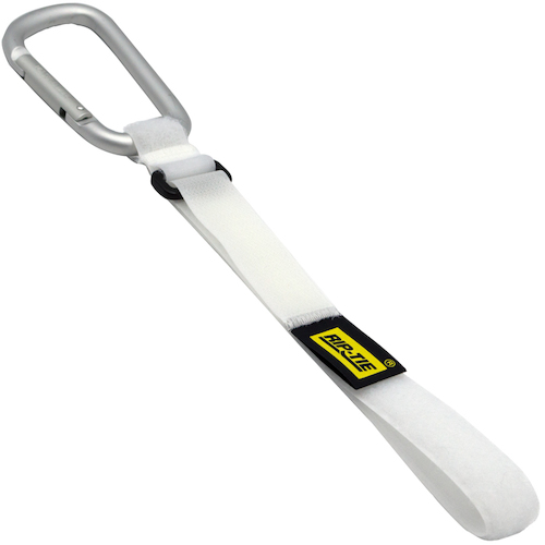 RIP-tie携带胶带支架固定型19mm x 406mm 1件白色 CT-B-W