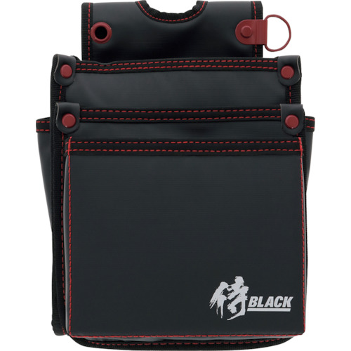侍ＢＬＡＣＫ　电工腰袋　３段ＳＲＢＴ－１３ 806024065