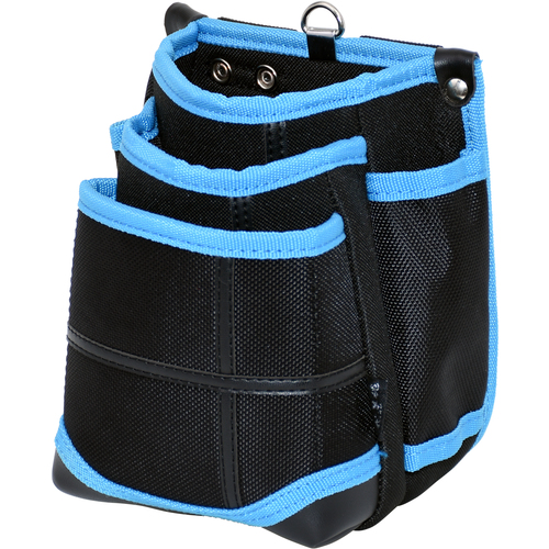 [停产] Kh Takeru Soul 3层腰包黑色/蓝色 TK03K-B