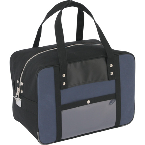 Sananei Boston m宽景点，用于帆布邮件，马蹄锁，海军蓝色 BTMDE-U-03