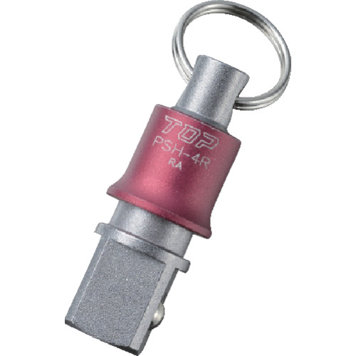 顶部便携式冲击插座支架，12.7毫米插入角，红色 PSH-4R